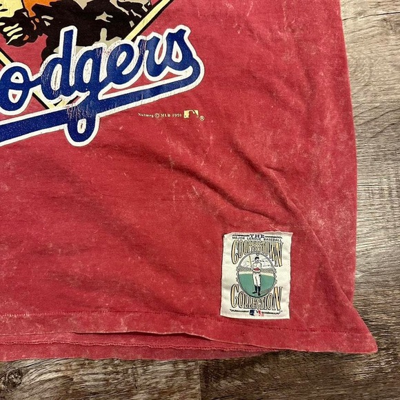 vintage‎ Brooklyn Dodgers shirt large - Picture 2 of 5